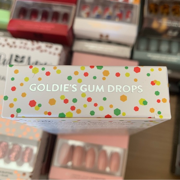 Red Aspen nail dashes (Goldie’s Gum Drops) - Picture 2 of 2